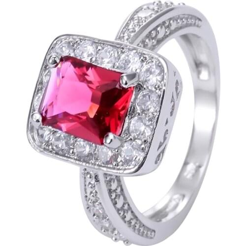 RBNYD Trendy Crystal Engagement Claws Design Hot Sale Rings For Women AAA Blue Zircon Cubic elegant rings Female Wedding Jewelry