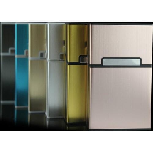 Fashion Pipe Creative Cigaret Case Cigarette Box Aluminum alloy Gift Box Cigarette Accessories Lighters & Smoking Accessories