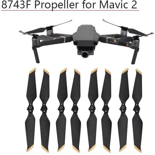 2/4/8pcs 8743 Low-Noise Props Quick-Release Folding Blades Noise Reduction Props Propellers for DJI Mavic 2 Pro/Zoom Accessories