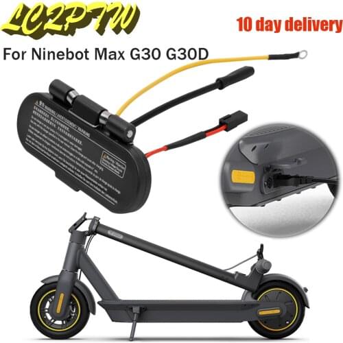 Scooter Charging Base For Ninebot MAX G30 KickScooter Electric Scooter Charger Port with Rubber Mat Assembly Repair Parts