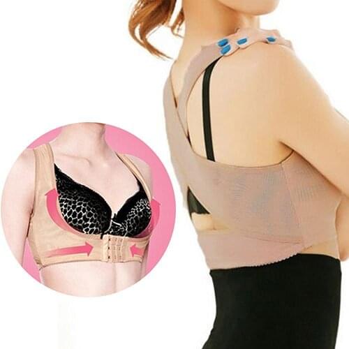 50% Hot Sale Women Chest Brace Support Belt Band Posture Corrector X Type Back Shoulder Vest