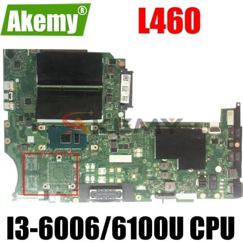 BL460 NM-A651 Motherboard For Lenovo ThinkPad L460 Notebook Motherboard With I3-6006/6100U DDR3 100% fully tested