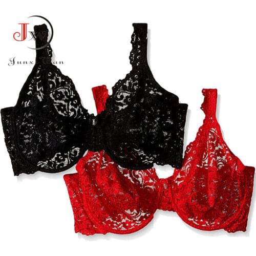 Women Sexy Push Up Bra Underwire Full Lace Brassiere Underwear Bras Bralette Lingerie Intimates 32/34/36/38/40