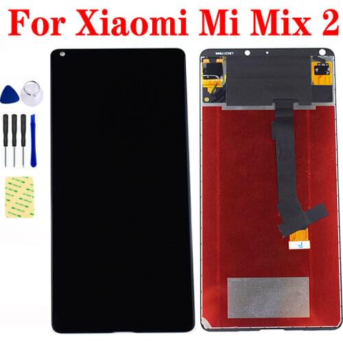 For Xiaomi Mi Mix 2S LCD Display Panel For Xiaomi Mi Mix 2S LCD Touch Screen Digitizer Sensor Assembly LCD Screen Replacement