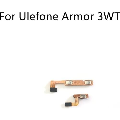 Ulefone Armor 3WT Used Power On Off Button+Volume Key Flex Cable FPC For Ulefone Armor 3WT Helio P70 2160x1080 5.7" Smartphone