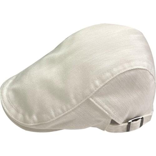 2021 Male Winter Keep Warm Fitted Newsboy Caps Men Outdoor Causal Flat Lvy Cap Women Felt Solid Beret Hat Gorras