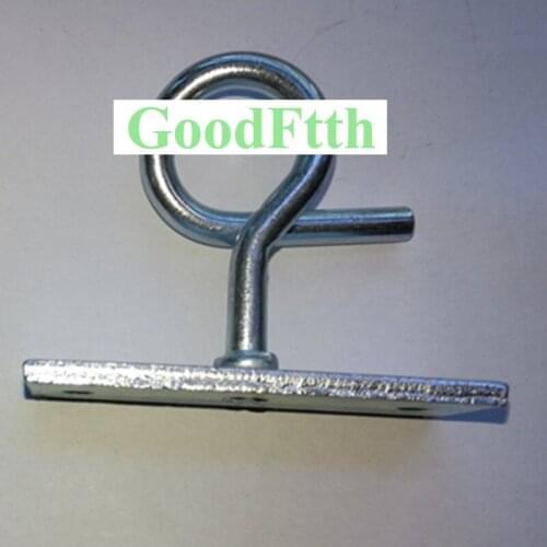 House Bracket Spiral Wall Clamp Hook in Dacromet Cold Galvanizing Treatment GoodFtth Fittings 1000pcs/lot