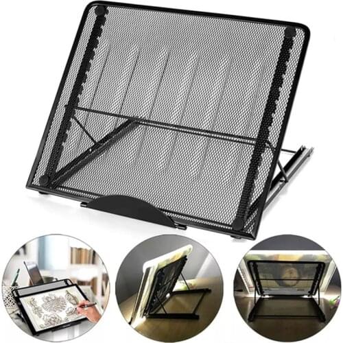 Metal Mesh Foldable Adjustable Stand For iPad iPhone Samsung Tablet PC Laptop Desk Holder Bracket Digital Tablet Drawing Board