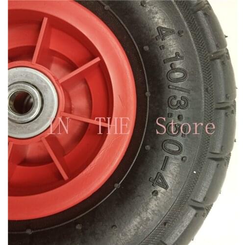 High quality 4.10/3.50-4 rubber Inflatable Canoe trolley transport wheel tire accessories canoe wheel paddle board