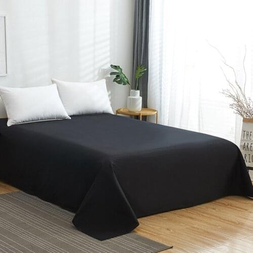 New 3Pcs 1000TC Cotton bedlinen 180x230cm .245x250cm ,245x275m Black Bed Bedsheet Pillowcase