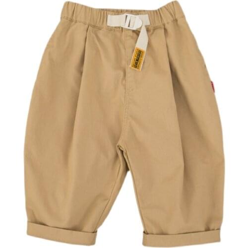 YourSeason Korean Cotton Shorts For Boys Summer Autumn 2021 Girls Elastic Waist Pants Fashion Children Loose Trouser Clothing