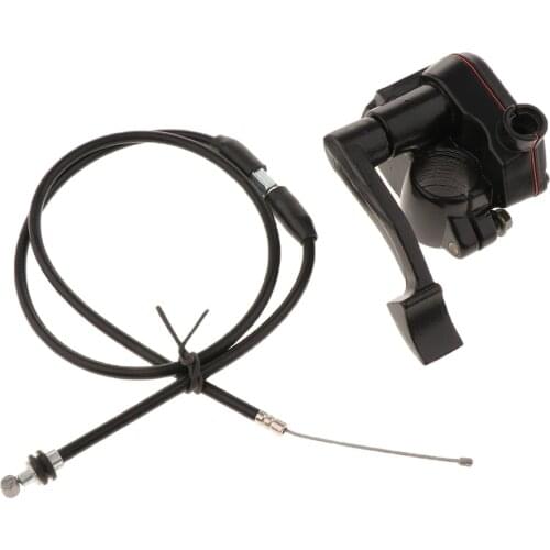 Heavy Duty 7/8" Thumb Throttle Cable Accelerator Handle Assembly for Chinese