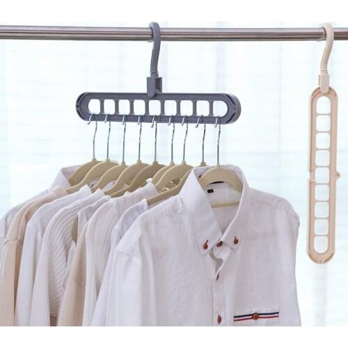 Home Storage Organization Clothes Hanger Drying Rack Plastic Scarf Clothes Hangers Storage Racks Hangers for Clothes