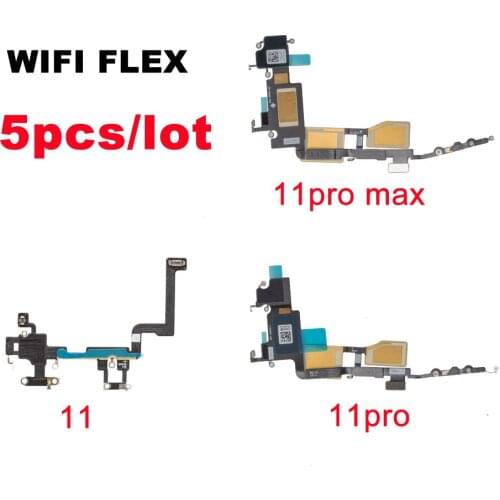 5pcs/lot For iPhone 11 Pro Max Wifi Signal Antenna Flex Cable Replacement Parts