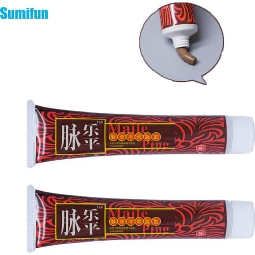 2Pcs Varicose Veins Treatment Ointment Varicosity Angiitis Removal Medical Plaster Vasculitis Phlebitis Spider Relief Cream