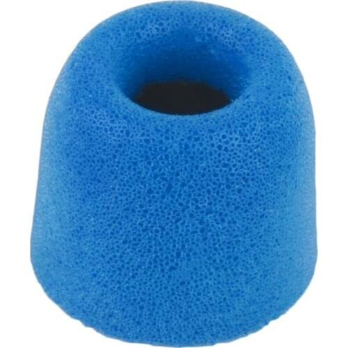4.9mm Blue Replacement Sponge In-ear Bud Headphone Earphone Soft Foam Sponge Ear Pad Cover Earbud