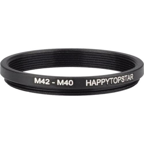 M42-M40 Lens adapter M42 1mm thread Male to M40 0.75mm thread Female 42mm to 40mm 0.75mm Coupling Ring Adapter Converter
