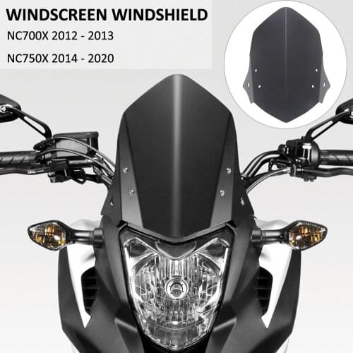 Motorcycle Accessories Windscreen Windshield Wind Shield Screen Protector For Honda NC700X 2012 - 2013 NC750X 2014 - 2020 NC 750