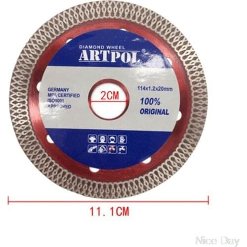 Ultra-thin Diamond Ceramic Saw Blade Wheel Porcelain Dry Cutting Grinder Disc My07 20 Dropship