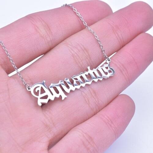 GLOWCAT Women's Pendants Zodiac Signs