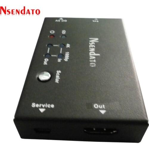 HD 18Gbps 6G 20M Repeater With 4K Up and Down Scaling Audio Scaler 1080P HD To HD Converter Adapter for LPCM Dolby DTS
