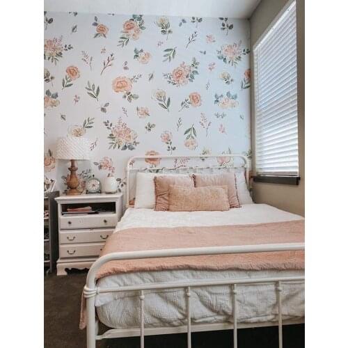 The Cosette - Floral Wallpaper Kids nursery Mural Wallpaper Mural - PW201108099