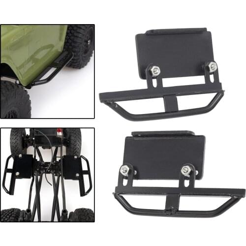 RC Car Metal Side Step Board Guard for SCX24 90081 1/24 RC Crawler Model Car DIY Modification Replacement