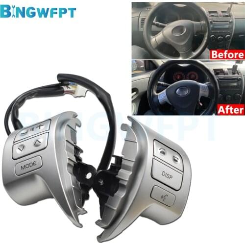 Multifunction Steering Wheel Audio Button OEM 84250-02110 8425002110 Combinatio Switch For Toyota Corolla 2007-2016