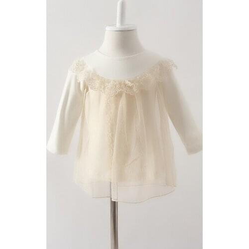 Retail Newborn A-line lace Baby Girls Dress Infant Dresses Toddler Girls Birthday Party Dresses Baby Clothing 0-2yrs pink white