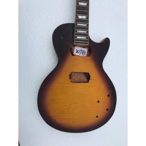 DIY (Not New)Discount Electric GuitarTiger Maple Top Without Hardwares Free Shipping In Stock W763