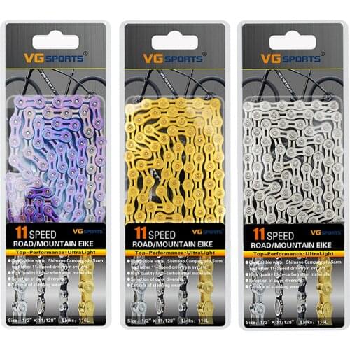 8 Speed/9 Speed/10 Speed/11 Speed Bike Chain for Shimano 116 Links