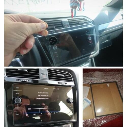 Replacement For T-ROC 2018 Car GPS Navigation Protective Cover Tempered Glass Screen Protector Film