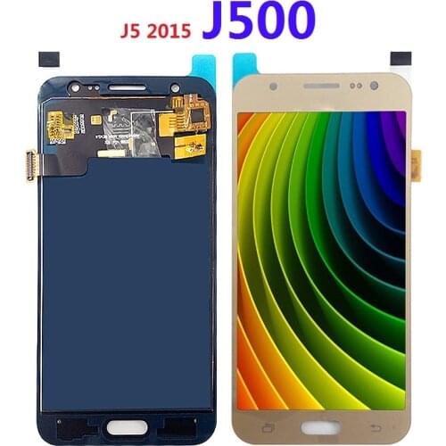 For Samsung Galaxy J5 2015 LCD Display Touch Screen Digitizer SM-J500F J500FN J500H J500M J500F/DS Adjust Brightness Replacement