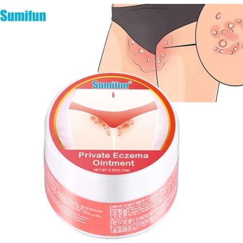 1pcs Sumifun Antibacterial Cream Eczema Ointment For Women Men Armpit Skin Privates Body Itching Remove Odor Pruritus Dermatitis