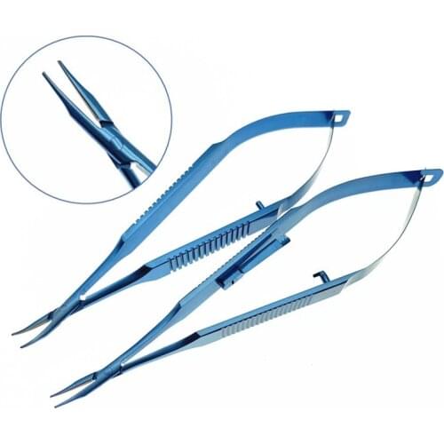 12CM Titanium Needle Holder Multi-Function Ophthalmic Instrument