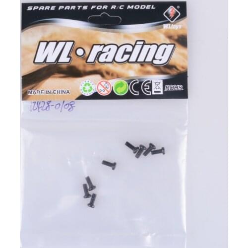 12428 12423 12428-0108 M3*7 Screws WLtoys RC Racing Car Scale Spare Parts Accessories