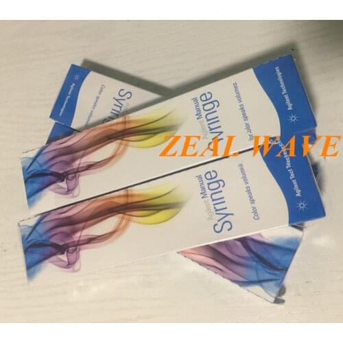 Agilent 100uL GC GC Manual Injection Needle Bevel Pointed FTFE Head Push Rod Fixed 5190-1510