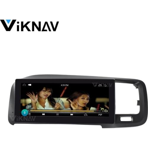 Android car stereo autoradio Tesla style multimedia player for-Volvo S60 V60 2011-2020 car radio DVD player GPS navi 2 din
