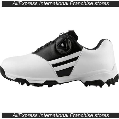 PGM Kids Running Sneakers Microfiber Leather Leisure Sports Golf Teenager Shoes Knob Buckle Laces Breathable Non-slip High-end