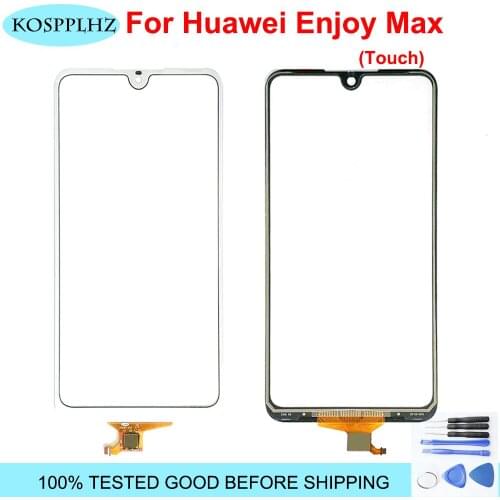 KOSPPLHZ TouchScreen For Huawei Enjoy Max Touch Screen Digitizer Sensor Front Touch Glass Panel Lens Replacement Repair Part