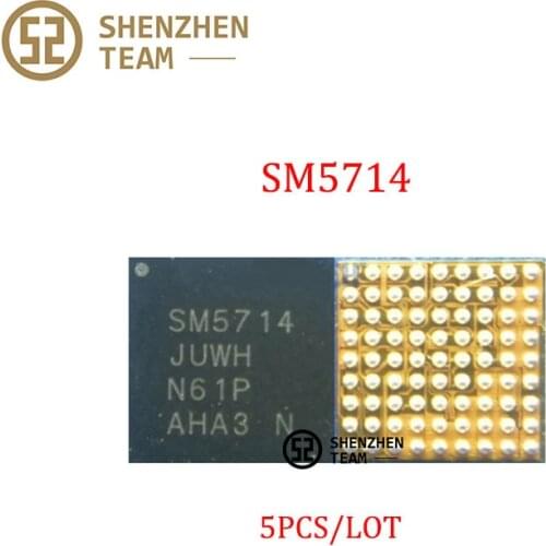SZteam 5Pcs/Lot SM5714 Charging Audio Display IC Module Chip For Samsung A8S G8870 Integrated Circuits Replacement Part Repair