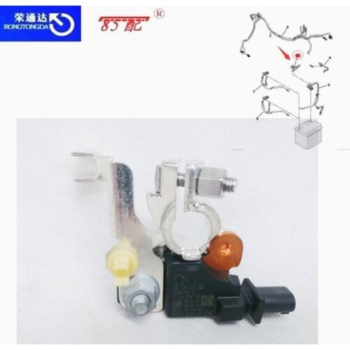 Battery negative wire protection module 9802043480 98020435 For Peugeot 3008/408/508 For Citroen C4 Battery negative wire sensor