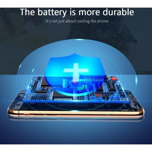 Wired USB Mini Cooling Fan Mobile Phone Game Cooler System Charging Radiator Game Artifact Silicone Suction Cup Bottom