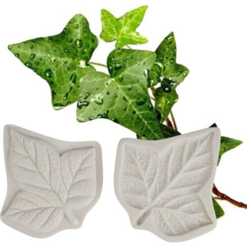 Lvy Leaves Silicone Molds Fondant Cakes Decorating Tools Silicone Molds Sugarcraft Chocolate Baking Tools Cakes Gumpaste Form