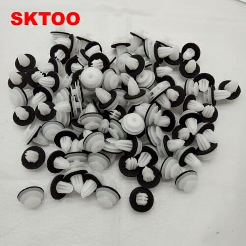 SKTOO 50pcs for Lifan 320 520 620 X 60 snaps door panels door trim panel clips / panels buckle / door clamps