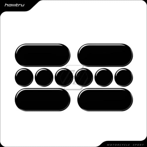 Universal 3D Gel Tank Pad Protector Tankpad Protection Shield Motorbike Decal