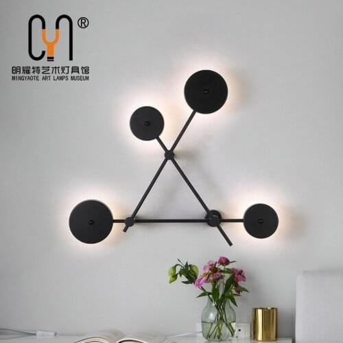 Vintage abajur wall lamp lustres rope glass ball aisle bedside bedroom home deco luminaria de parede wall lamp