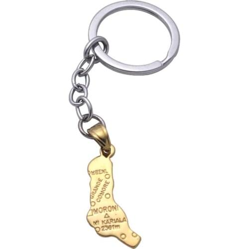 ZKD Comorin map key ring & key chain