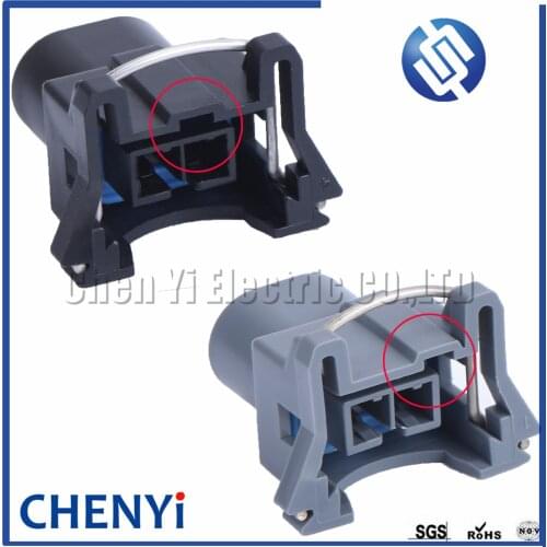 1 set 2 Pin Female (3.5) EV1 Fuel Injector Automotive waterproof wiring connector 12129142 For Namz ND LS1 LSx
