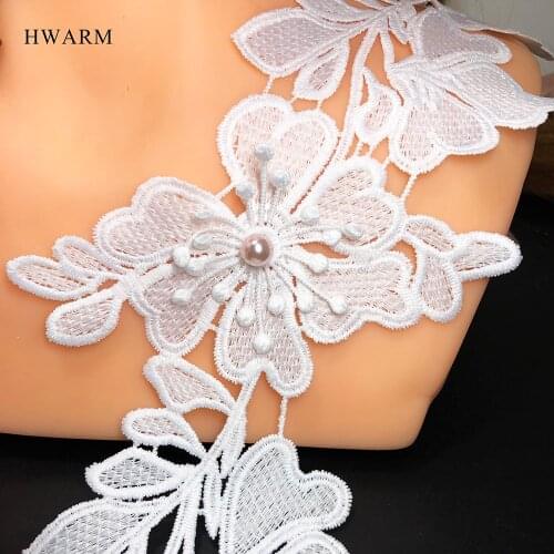 10yard 12cm 3d Lace Fabric Ribbon Diy Water Soluble Milk Silk Flower Solid Embroidery Spot Barcode Wedding Dress Sewing Trim
